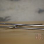Pailles inox brut droite