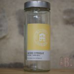Pot en verre acide citrique 580mL