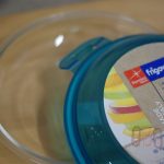Assiette repas hermétique en verre