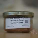 Terrine de poulet au poivre vert 130g