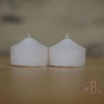 Bougie veilleuse blanche en boîte