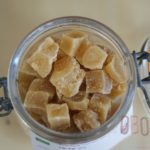 Gingembre confit en cube