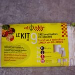 Kit 9 sacs vrac certifiés GOTS