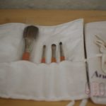 Trousse de maquillage + 4 pinceaux
