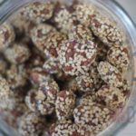 Amande pralinée enrobée sésame miel