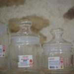 Bonbonnière verre 1L