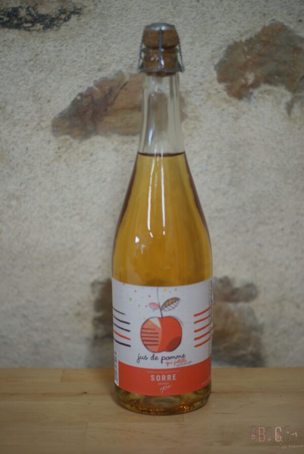 Jus de pommes pétillant 75cL