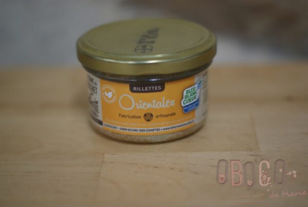 Rilletes de porc orientales 80gr